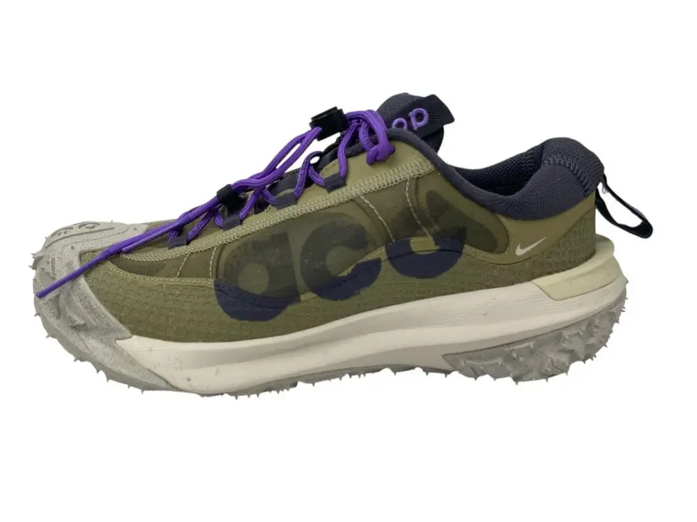 NWOT Nike ACG Mountain Fly 2 Khaki Low Top Lace Up Athletic Sneakers Shoes Sz 7
